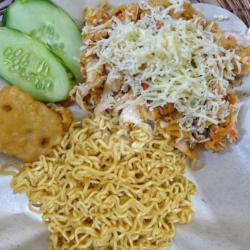 Paket Ayam Mie Geprek Keju