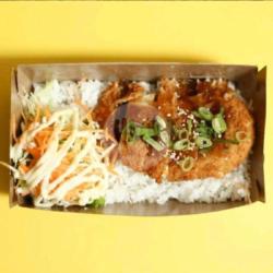 Nasi Chicken Katsu Spesial Saus Katsu