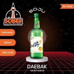 (21 ) Soju Daebak Mango 360ml