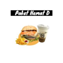 Paket Hemat D (chicken Burger   Ff   Move On)