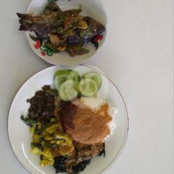 Nasi Ikan Bakar Mas Cabe Hijau