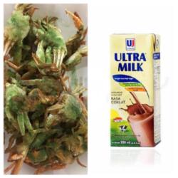 Baby Crab Seaweed   Susu Ultra Coklat