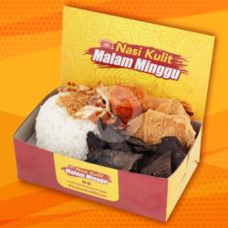 Nasi Kulit   Paru   Sambal