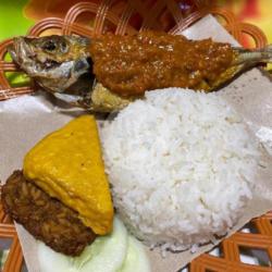 Nasi Gembung Sambal Penyet