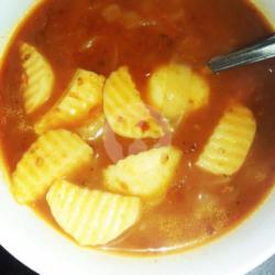 Seblak Kwetiaw Krupuk Fishball