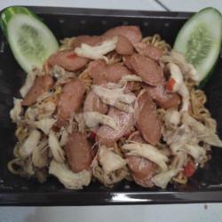 Mie Geprek Sosis Ayam