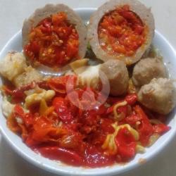 Bakso Mercon Kuah Pedas