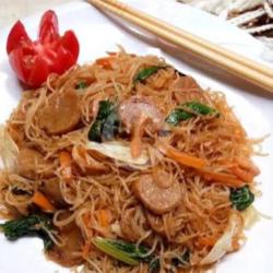 Bihun Goreng Sosis   Telur
