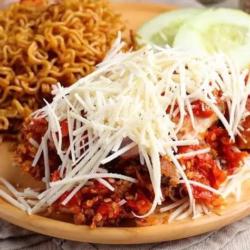 Indomie Ayam Geprek   Cheese