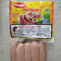 Sosis Kimbo Bratwurst Lada Hitam (10 Pcs)