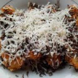 Pisang Crispy Meses Coklat