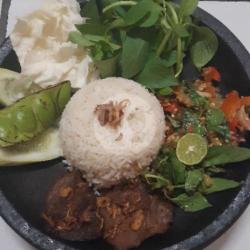 Empal Sambal Jabrik Nasi.