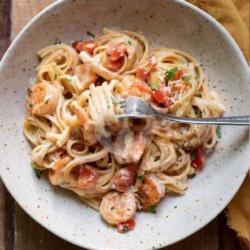 Udang Butter Sauce Pasta