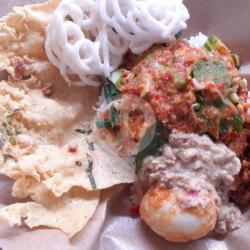 Sego Pecel Sambel Tumpang Telur