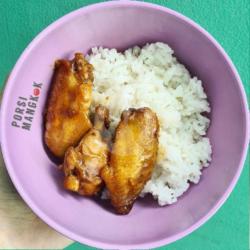 Nasi Chicken Wings