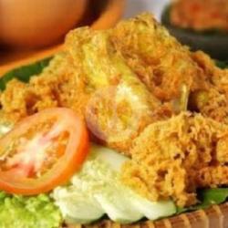 Nasi, Telur Jamur Goreng Kremes