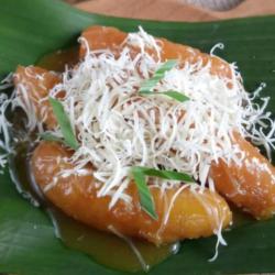 Pisang Goreng Keju Karamel.10.pcs Di Goreng Dadakan