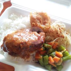 Nasi Campur Ayam Goreng Krispy