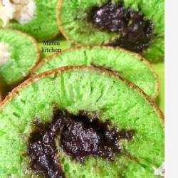 Martabak Gulung Pandan Coklat