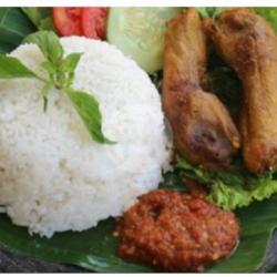 Sego Sambel Kepala Ayam.goreng