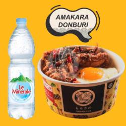 Amakara Karaage Donburi   Air Mineral Deal