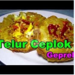 Telor Mata Sapi Geprek