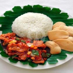 Nasi Ayam Asam Manis
