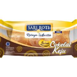 Roti Sobek Coklat Keju