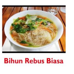 Bihun Rebus Bakso Ayam