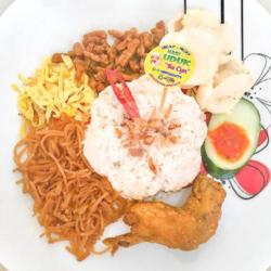 Nasi Campur Ayam Crispy