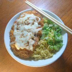 Mie Chicken Katsu Mozzarella