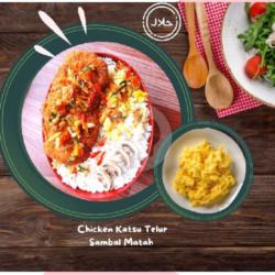 Chicken Katsu Sambel Matah Tetangga