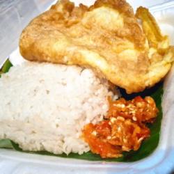 Nasi Telor Sambal Bawang