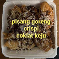 Pisang Goreng Crispi Coklat Keju