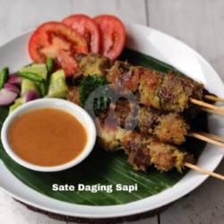 Sate Klopo Daging Sapi   Nasi