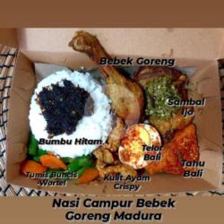 Nasi Campur Bebek Goreng Madura