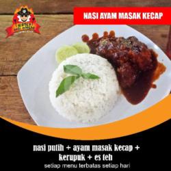 Nasi Ayam Masak Kecap   Minum