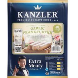 Kanzler Garlic Frankfurter 300gr