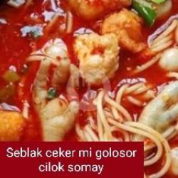 Seblak :ceker  Mie Telor  Somay  Badtagor Lidah