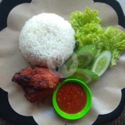 Ayam Bakar Karamel   Nasi