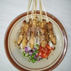 Sate Ayam Campur Kulit Bumbu Kecap