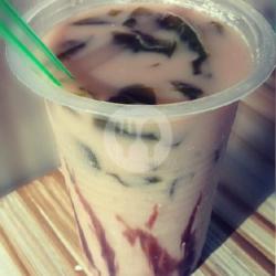 Sucocin Ice ( Es Susu Coklat Cincau)