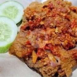 Ayam Geprek Pedas Tanpa Nasi