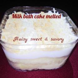 Milk Bath Cake Melted