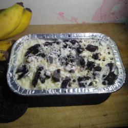 Puding Cake Banana Green Tea With Cheese Oreo (250ml)