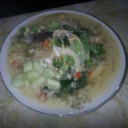 Capcay Ayam Kampung   Paha   Telur