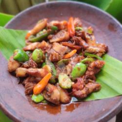 Oseng Cumi Asin Pete