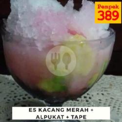 Es Kacang Merah Alpukat Tape