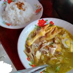 Soto Ayam Ceker Nasi Pisah