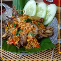 Ikan Cumi Asin Sambel Ngesang Kemangi